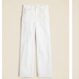 J. Crew Women's ‘96 Slim Wide Leg Jean in White 25